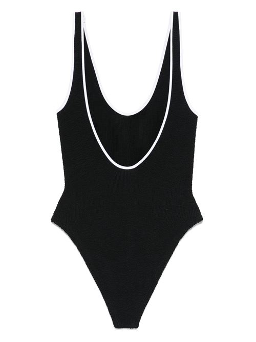 Costume Faye bianco e nero HUNZA G | FAYECRINKLEBLACK